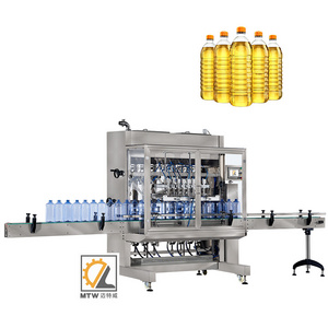 MTW auto cooking oil filling and capping plant edible oil packaging line