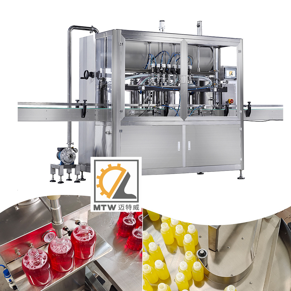 MTW auto cooking oil filling and capping plant edible oil packaging line