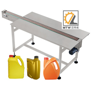 MTW automatic bottle feeder warmer sorting machine for HDPE or plastic square and flat bottle