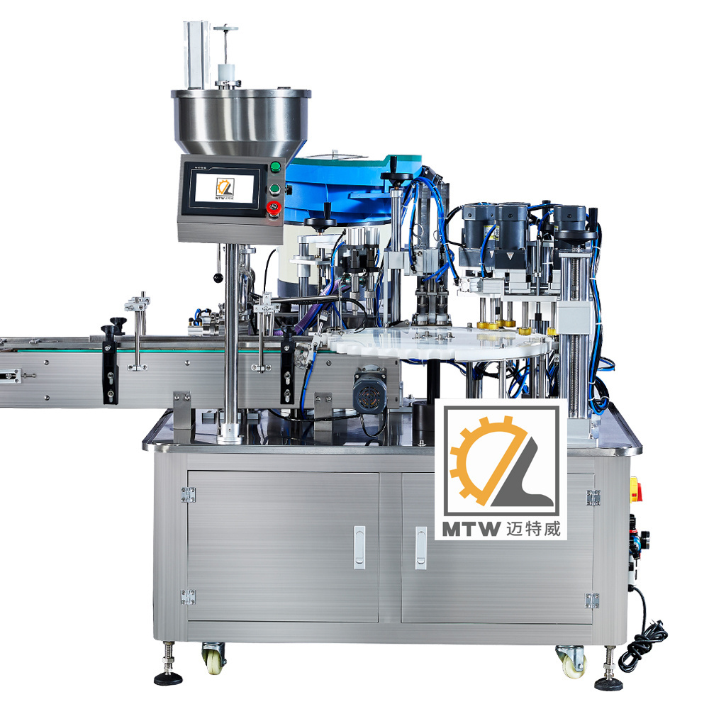 MTW full automatic 15ml Liquid Pigment Filling Capping Machine