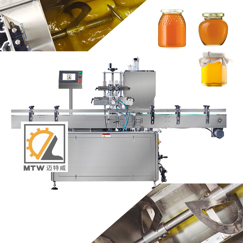 MTW two heads automatic piston tomato paste mustard sauce filling machine