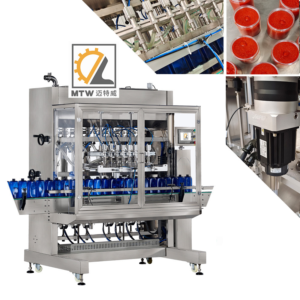 MTW full automatic Windshield Washer Fluid Production line detergent Foaming liquid filling machine