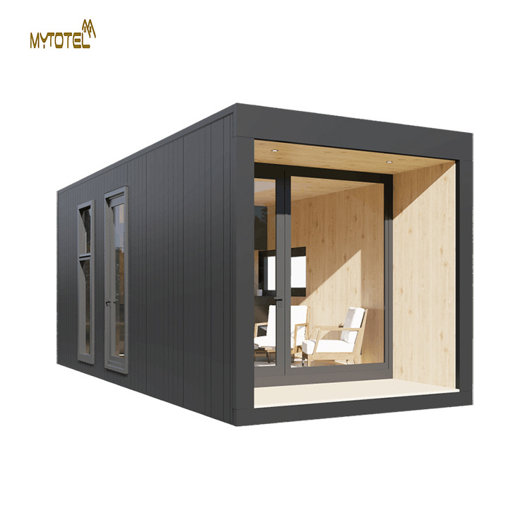 Mytotel Tiny House Light Fabricated Home Garden Office Resort House Steel Villa Living and Office Back Yard Resort Modern CN;SIC