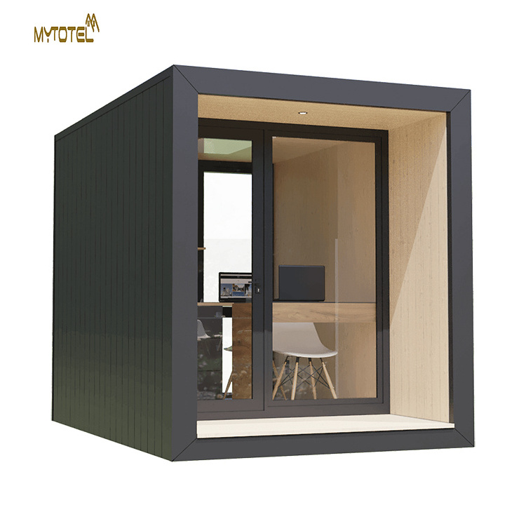 Mytotel Tiny House Light Fabricated Home Garden Office Resort House Steel Villa Living and Office Back Yard Resort Modern CN;SIC