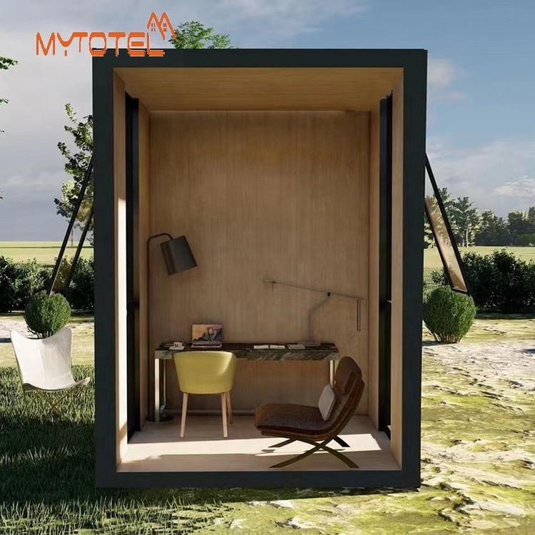 Mytotel prefab homes tiny home shed container office pod  outdoor camping pod sleeping pod on wheels