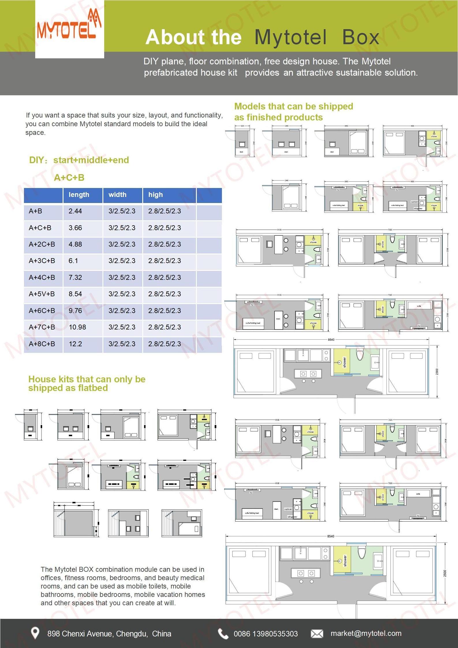 Mytotel ready made garden houses backyard house garden pod outdoor pods prefab office prefabricated Office pod garden office