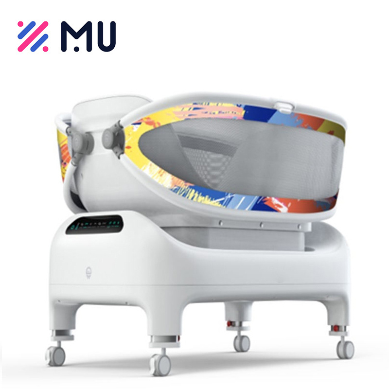 Intelligent Electric Remote Control Multifunctional Baby Cradle Swing Bed