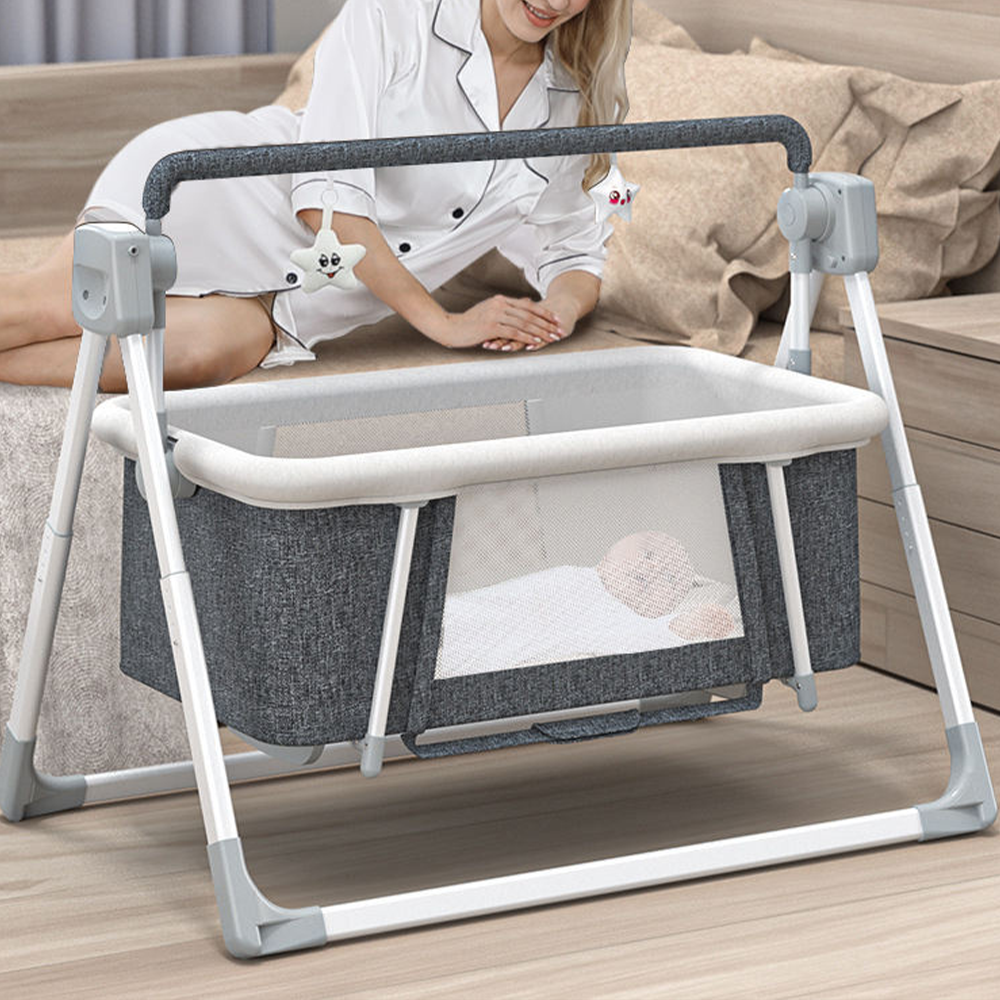 Multifunctional Electric Newborn Cradle Swing Bedside Bed Baby Bassinet