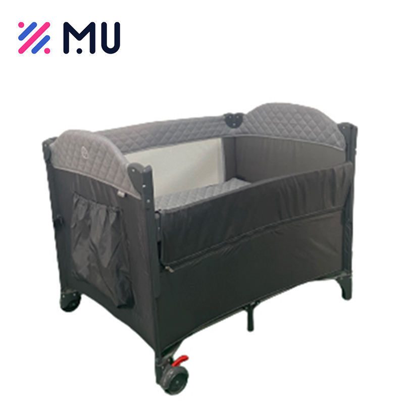 Wholesale Trend Nursery Center Kid Bedside Travel Cot Crib Baby Bed Portable Playpen Kids Playard