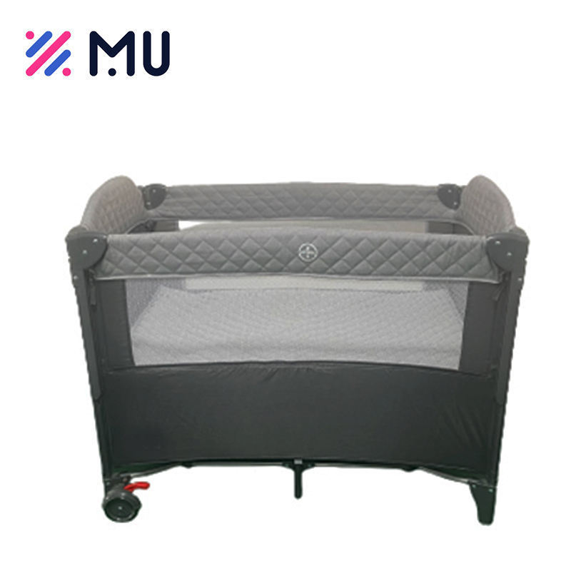 Wholesale Trend Nursery Center Kid Bedside Travel Cot Crib Baby Bed Portable Playpen Kids Playard