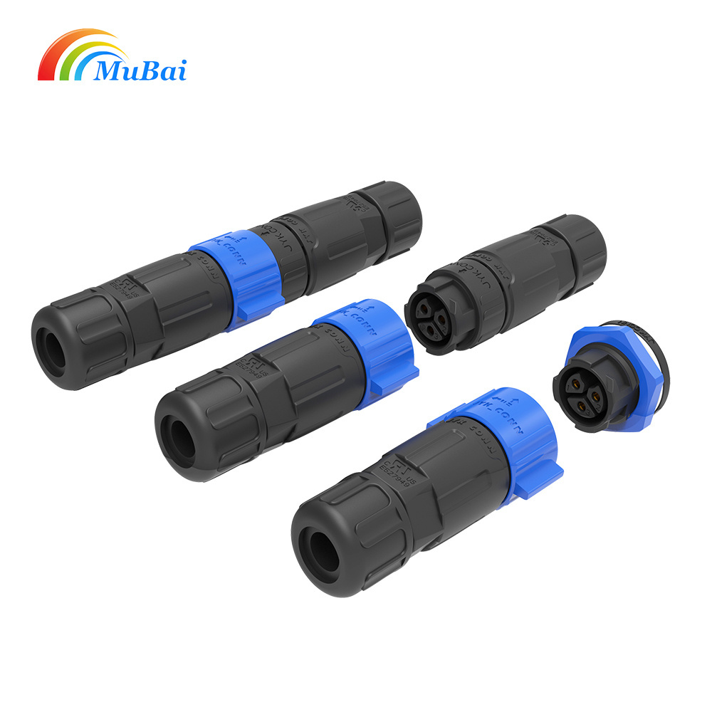 IP68 IP67 2Pin 3Pin 4Pin waterproof male female electrical cable wire connectors automotive