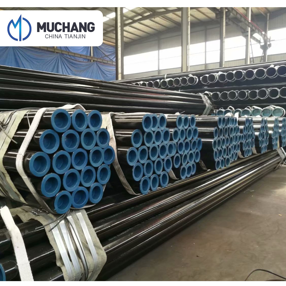 Honed Api 5L Astm A106 Mild Black Iron Carbon Steel A 106 Gr B Seamless Pipe/Tube Aisi 4130 Round Ms Seamless Steel Pipe