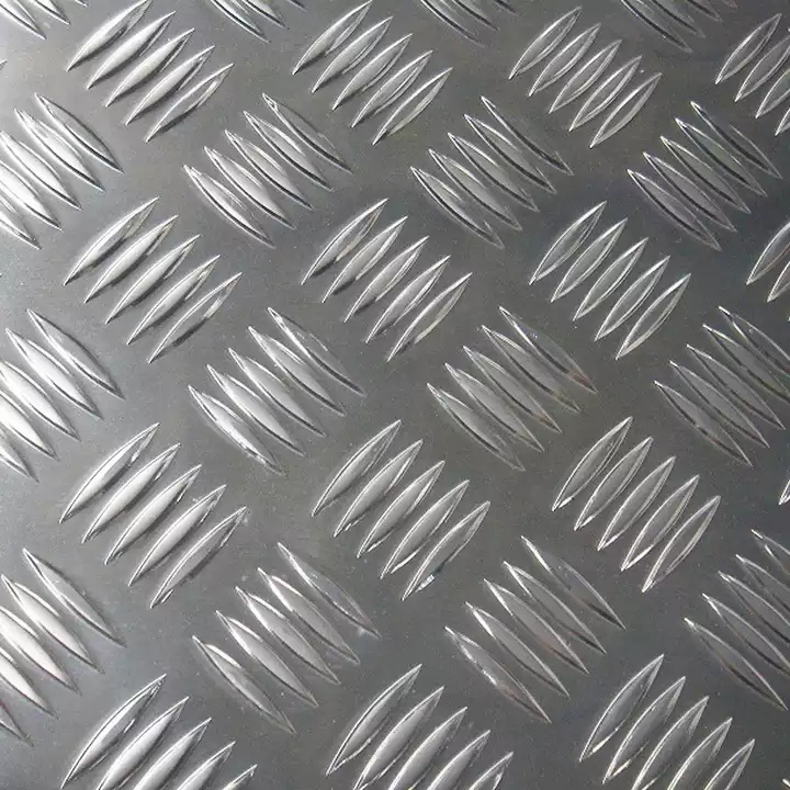 Structural Steel Chequered Steel Sheet 1.8-8.0mm Checkered Iron Sheet Chequered Sheet Tear Drop Pattern Checkered Plate