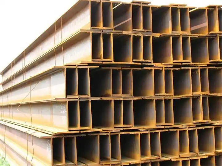 high quality Iron Steel H Beams Ss400 Standard Hot Rolled H-Beams for Sale