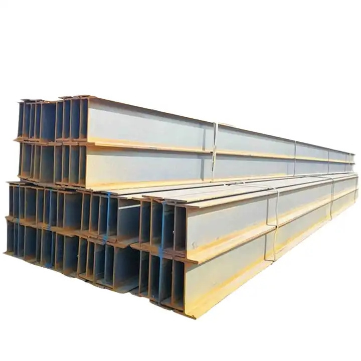 high quality Iron Steel H Beams Ss400 Standard Hot Rolled H-Beams for Sale