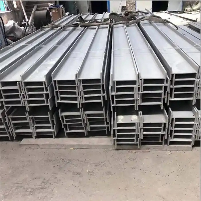 high quality Iron Steel H Beams Ss400 Standard Hot Rolled H-Beams for Sale