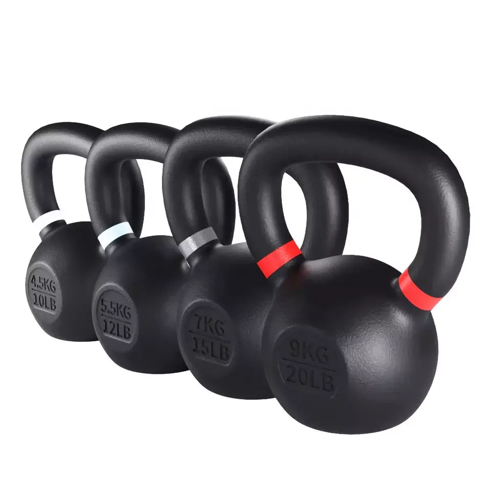 Free weight kettlebells Wholesale High Quality Kettlebells Gym Cast Iron Kettlebell Set