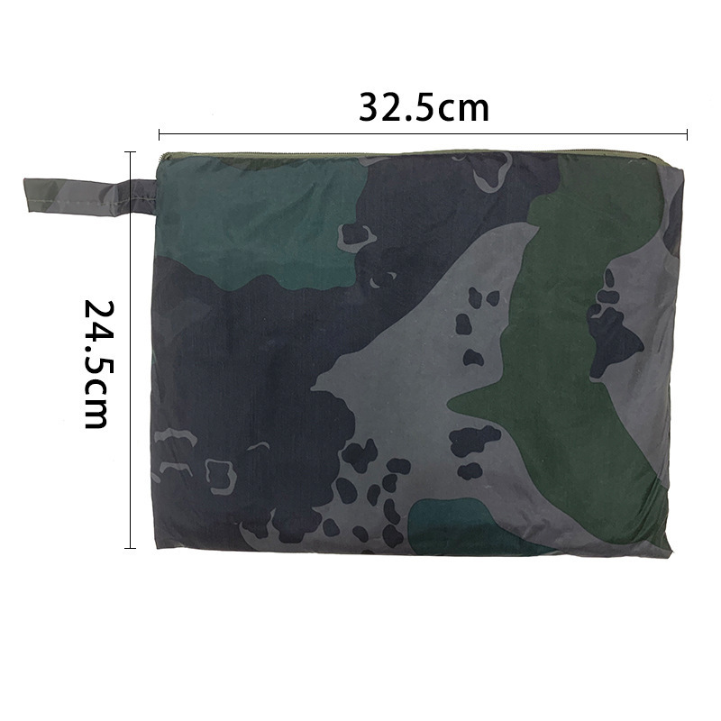 Raincoat tactical camouflage cloak camouflage raincoat tent  hunting fishing leisure tent