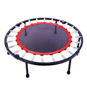 MUCHAN 40/45 inch em volta de fitness mini trampoline ao ar livre indoor round trampoline spring cover