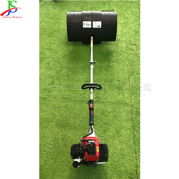 China hot sale electric lawn power artificial grass outdoor road street turf sweeper cleaning equipment