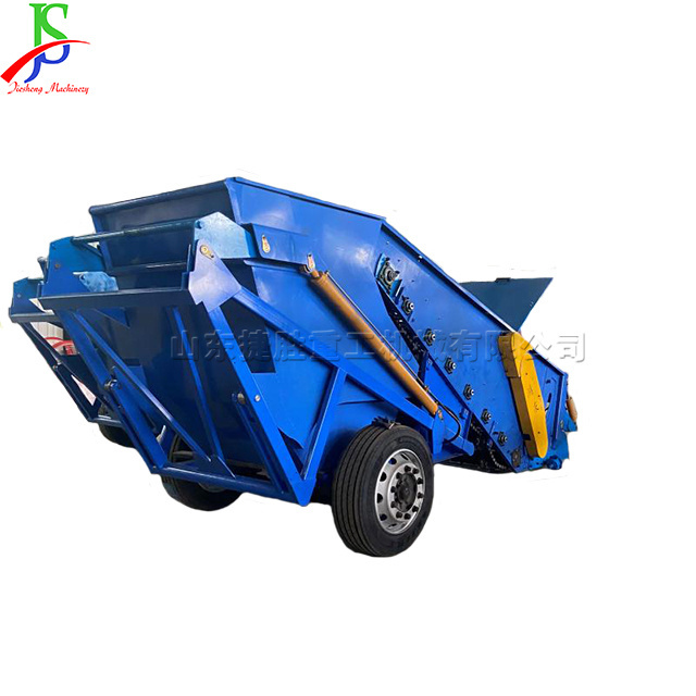 Hydraulic tractor for removing stones from farmland Large stone picker  Stone picker for collecting frames