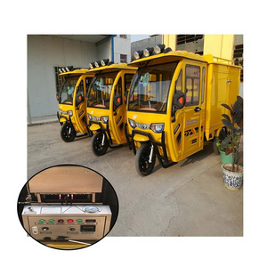 High quality washing machine three-wheel seat drive steam cleaning machine car washing equipment