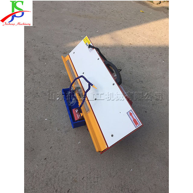 Small ceramic tile cutter marble edge cutting slotting machine portable 45 degree opposite edge chamfering machine