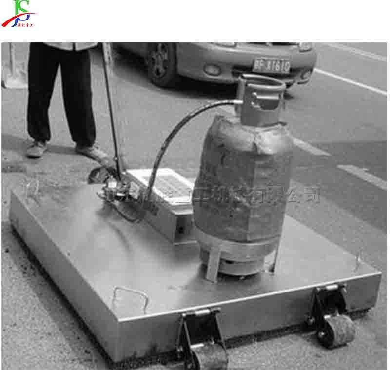 Asphalt pavement heating plate Road crack pothole repair machine Infrared heating car asphalt heating plate