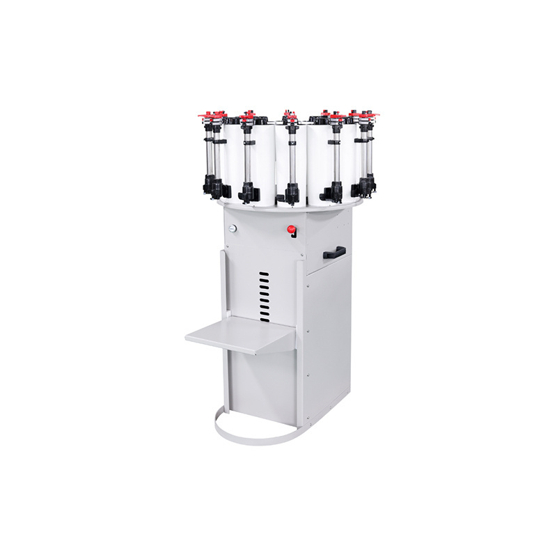 12-head 360-degree rotating and positioning water-oil color paste paint manual tinting machine Manual paint tinting machine