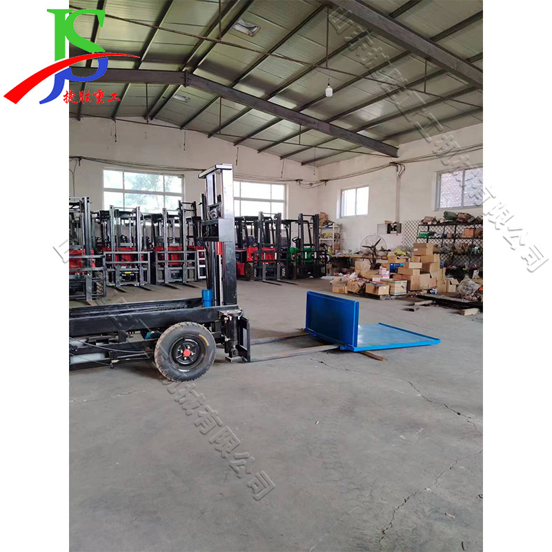 Hot sale self loading and unloading small three wheeled transport truck electric three wheeled forklift trucks