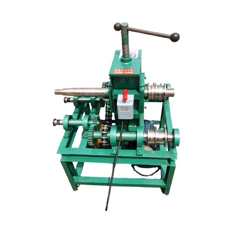 Rolling pipe bender Pipe bending arc rounding machine Multifunctional steel pipe pressure bending machine