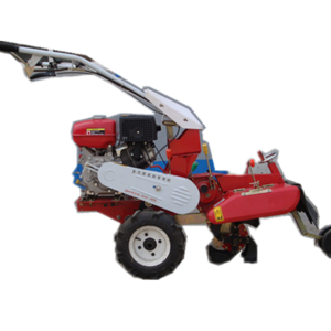 Multifunctional trenching and soil plow scallion planting machine Agricultural rotary tiller