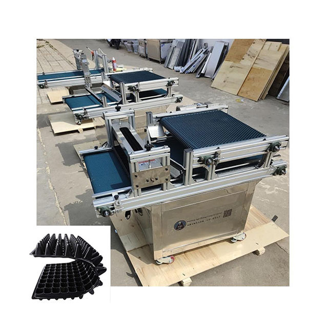 Planting base hole tray seedling machine Automatic light sensing seedling machine Seeding and seedling raising integrated tool