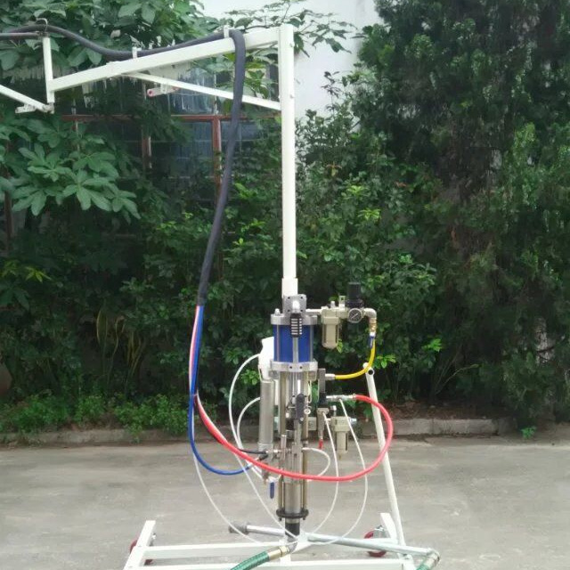 Fiberglass resin chopper roving spraying machine FRP spray machine with gun