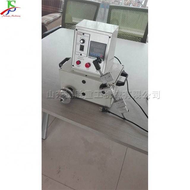 Small table type electric rebar wire winding machine construction site rebar strapping machine wire coil machine