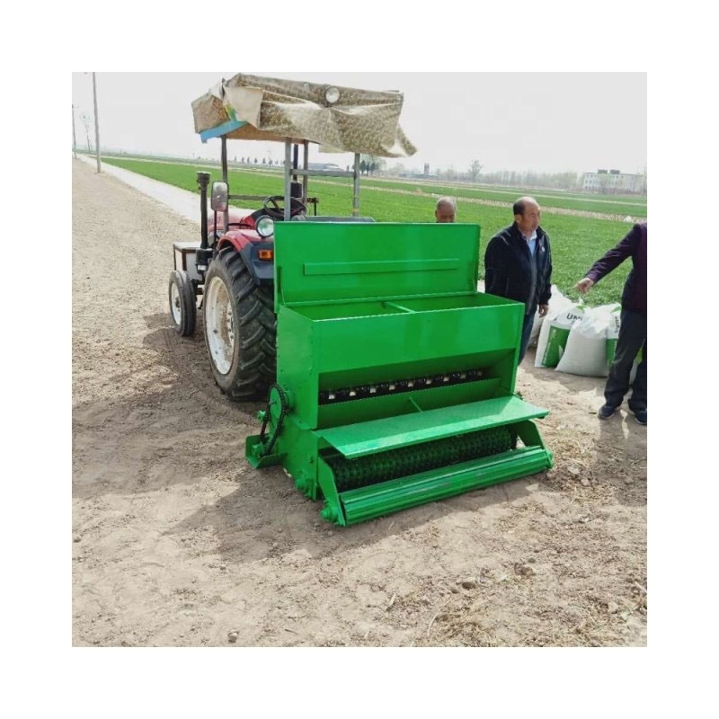 lawn planter machine for plant small grass seeds alfalfa seeder rear mounted three axis lawn seeding equipment