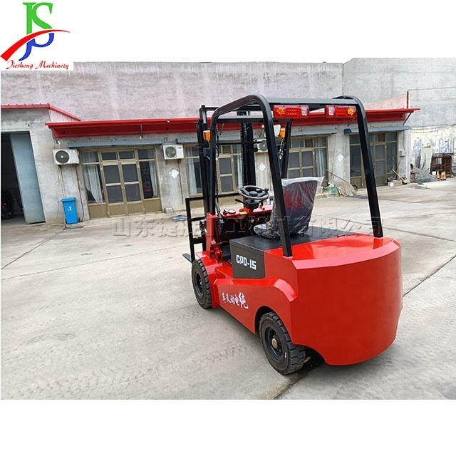 Portable material carrier  Four-fulcrum counterbalance electric forklift 2T 3 m forklift truck