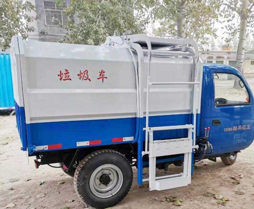 New Condition Diesel Garbage Truck Sanitation Compression Vehicle Diesel 145 Garbage Compactor Truck