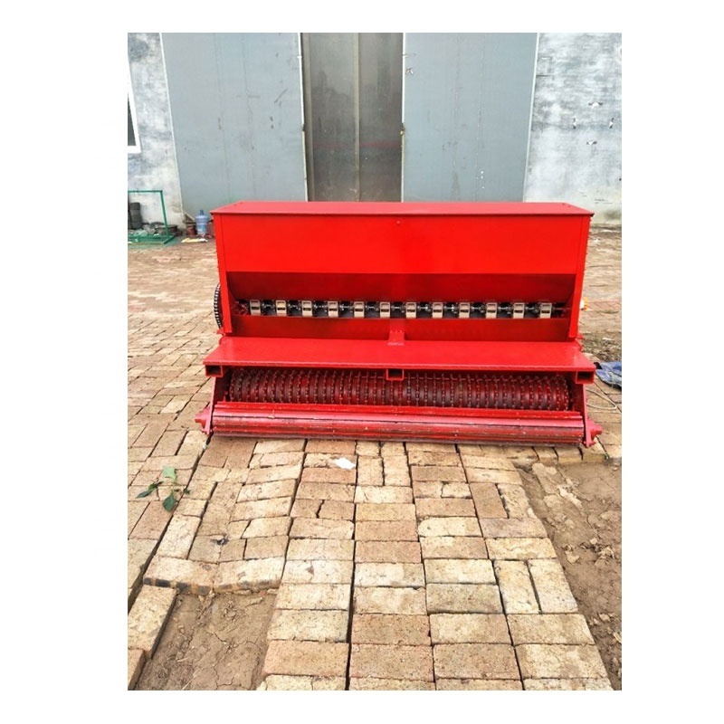 lawn planter machine for plant small grass seeds alfalfa seeder rear mounted three axis lawn seeding equipment