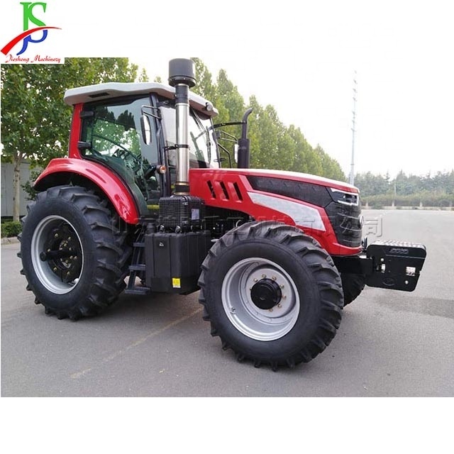 Large traction four wheel drive farm tractor seeding machine rear tow equipment