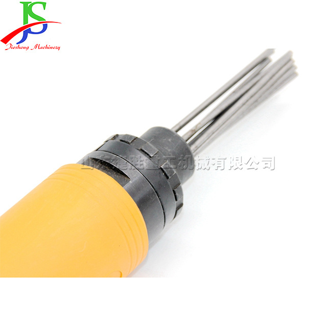 Pneumatic high speed needle derusting welding point smoothing welding seam processing equipment