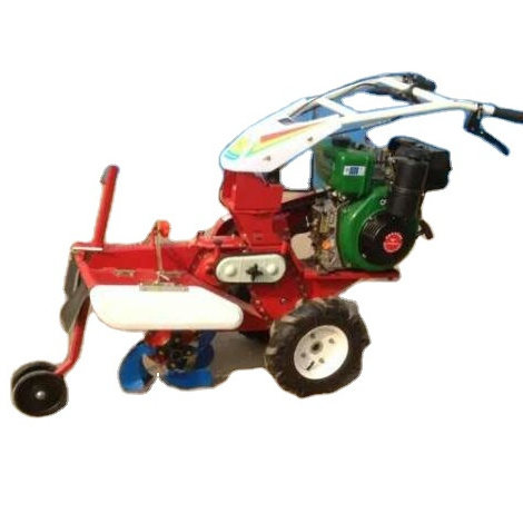 Scallion Planting Machine Multifunctional Trenching Hiller Diesel Rotary Tiller