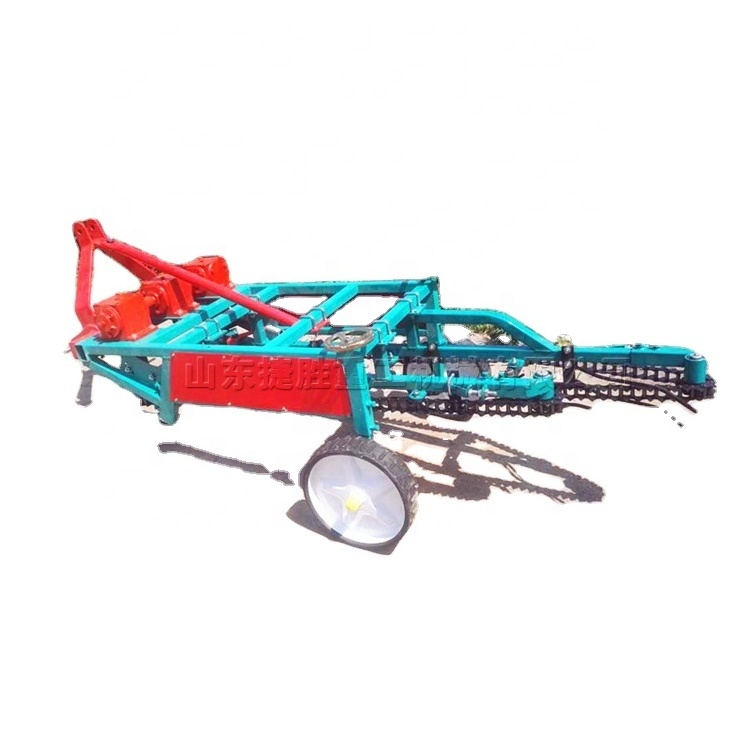 Agricultural machinery 18 hp Tractor Mounted Groundnut portable  Peanut Garlic Harvester Machine