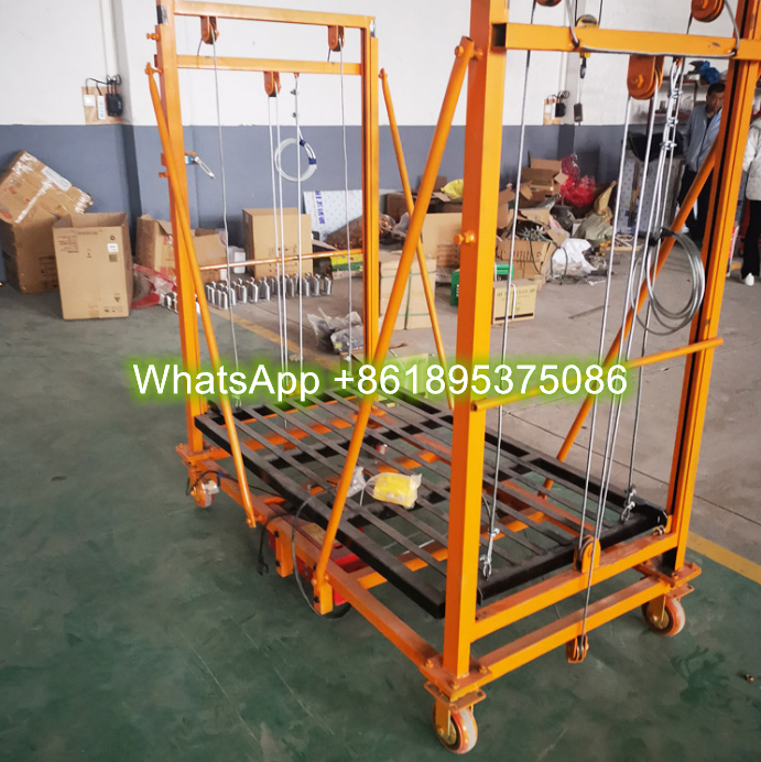 2, 3, 4, 5, 6 Meter Scissor Lift Scaffolding 500kg Hydraulic Electric Lift Mobile Scissor Shear Price