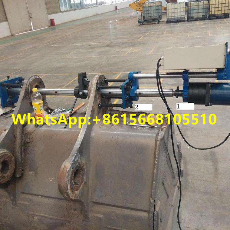 Boring machine boring and welding integrated machine excavator repair portable small automatic repair welding tool