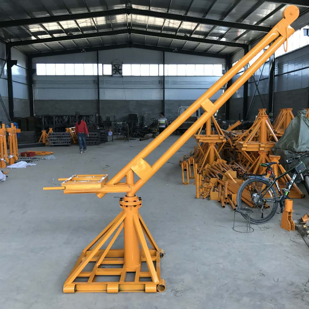 small portable mini tower crane small lifting crane Construction site small crane