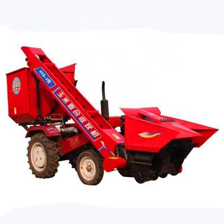 Knapsack farm harvesting machinery Combined corn harvesting equipment  Efficient corn cutting-drying equipment