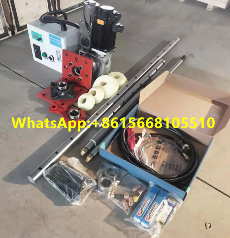 Boring machine boring and welding integrated machine excavator repair portable small automatic repair welding tool