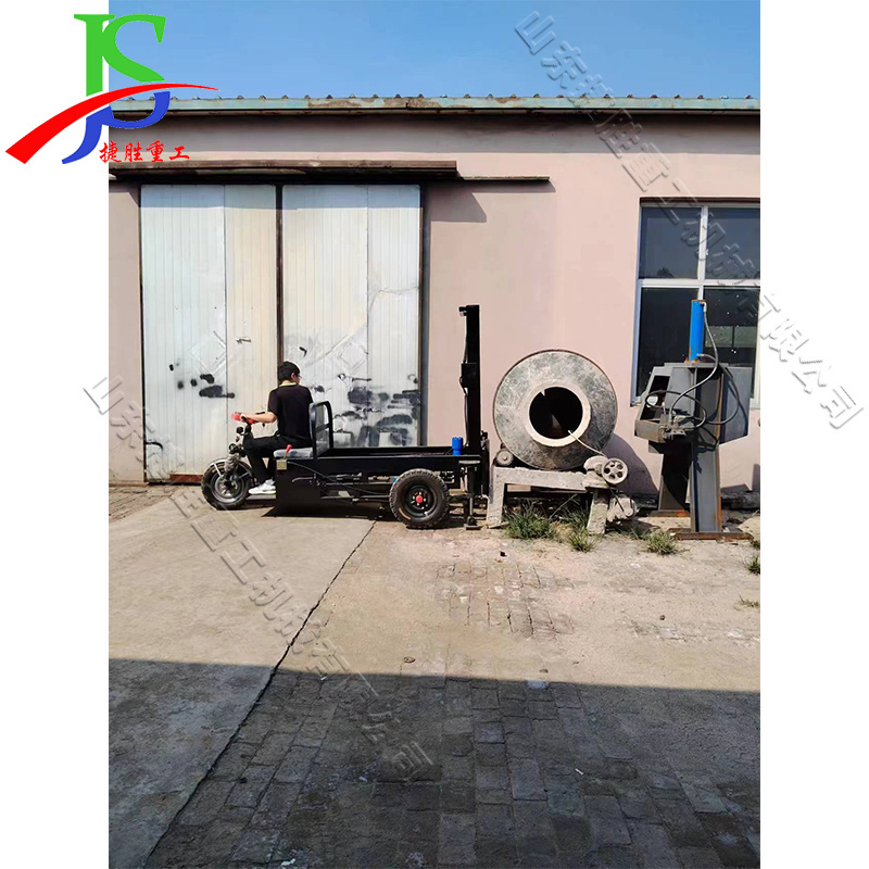 Hot sale self loading and unloading small three wheeled transport truck electric three wheeled forklift trucks