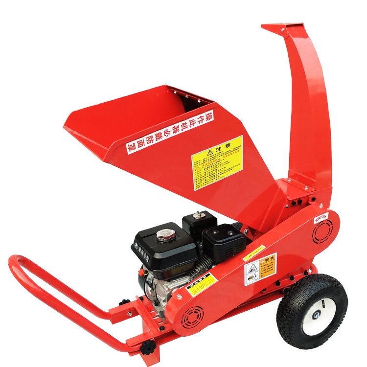 13HP 389CC  4 Stroke Gasoline Engine Powered Drum Wood Chipper Shredder Machine  Branches/leaves/weeds/straw crusher